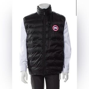 Canada Goose Men's Black Down Vest | 2XL